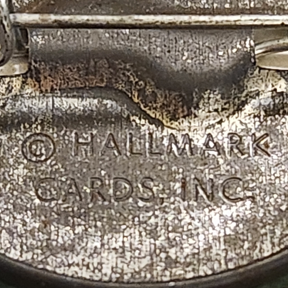 Hallmark Green and Orange Button - Picture 4 of 4